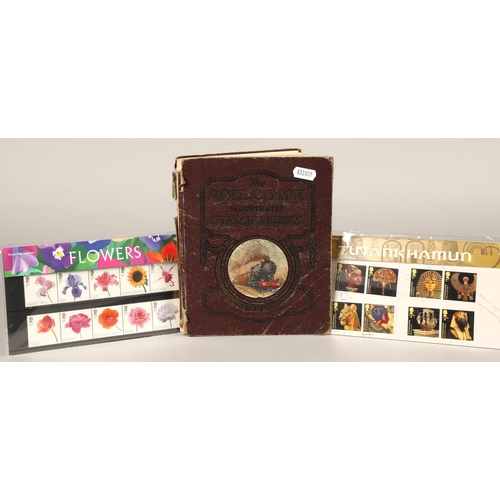 49 - A well-filled stamp album 'approx. 882 collected c.1937-1939' and two modern presentation sets