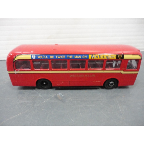 135 - Boxed Corgi classics to include Western Welsh, Leyland Olympian bus set, No 34801, with four other b... 