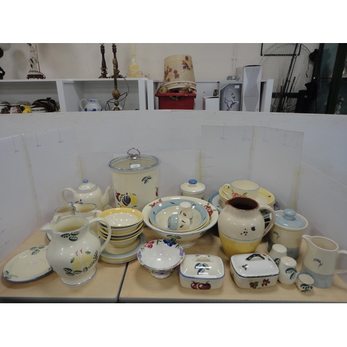 144 - Collection of Poole ceramics and tablewares.