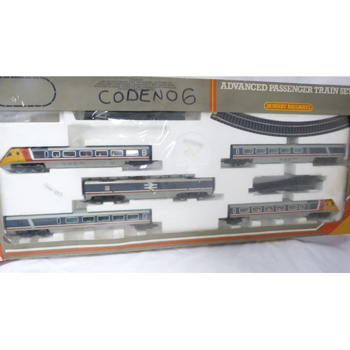 177 - Part boxed set Hornby Railways advanced passenger train.