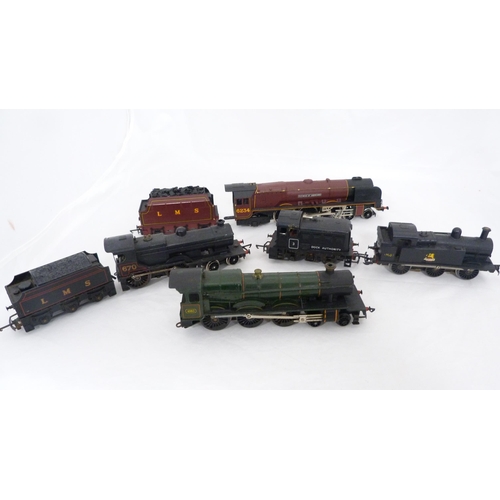 183 - Boxed Lima Trains, Deltic coach, with other model locomotives and coaches.