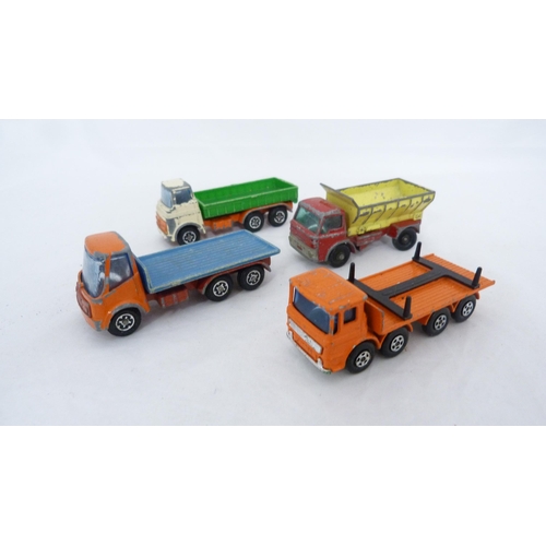 184 - Group of playworn die cast vehicles, Mainly by Dinky.