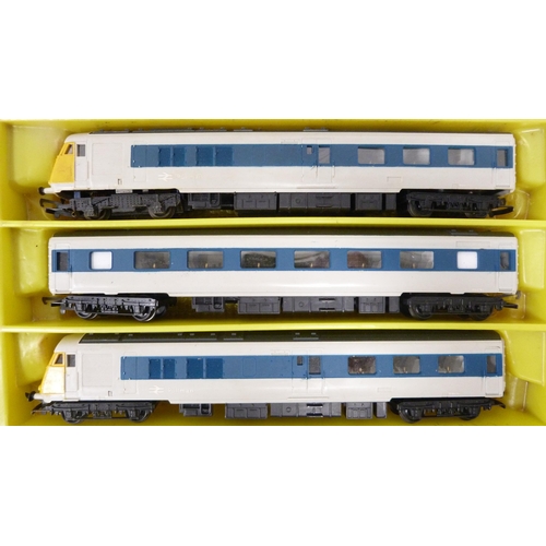 189 - Tri-ang Hornby OO guage The Blue Pullman electric train set, boxed.