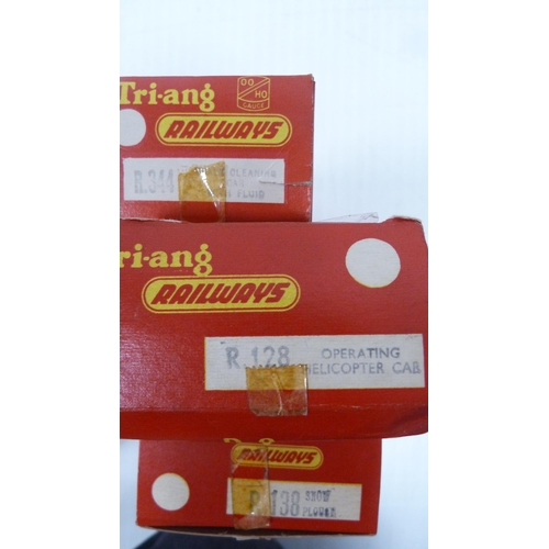 191 - Collection of Tri-ang and Tri-ang Hornby OO guage boxed model railway scale models, To include R.128... 