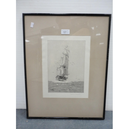 197 - Rowland LangmaidSailing BoatsTwo artist proof prints, signed in pencil. (2)... 