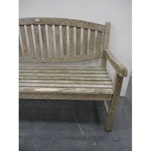 225 - Garden bench.