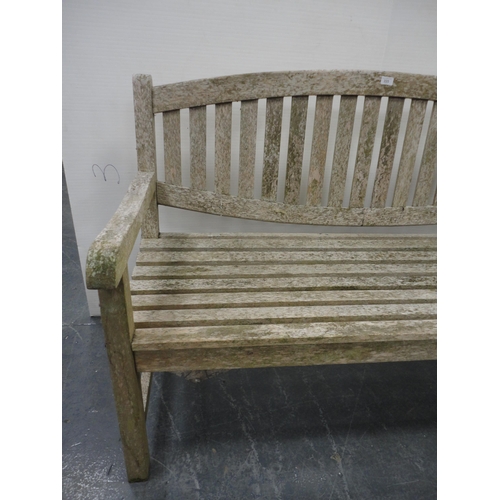 225 - Garden bench.