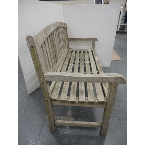 225 - Garden bench.