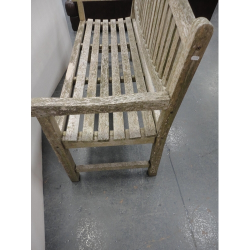 225 - Garden bench.