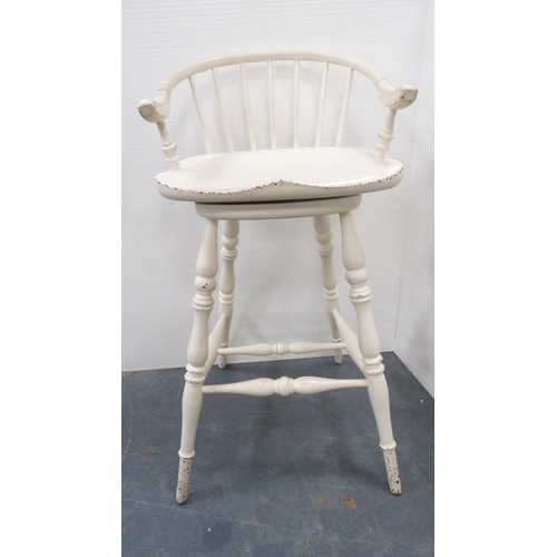 246 - Painted childs high chair.