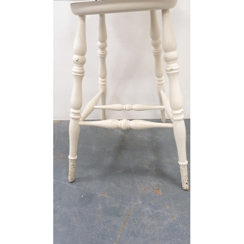 246 - Painted childs high chair.