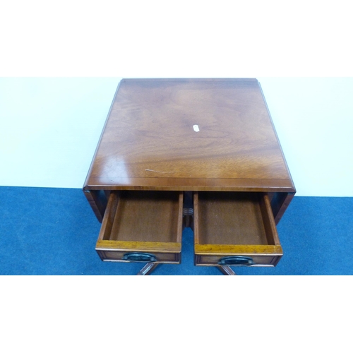 251 - Reproduction sofa type telephone table.