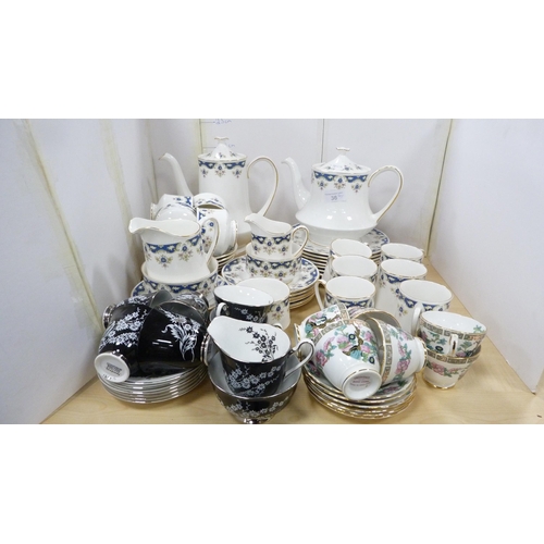 36 - Paragon 'Coniston' pattern part tea and coffee set, Indian Tree coffee wares and a Windsor part coff... 