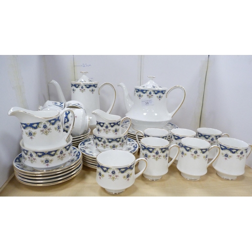 36 - Paragon 'Coniston' pattern part tea and coffee set, Indian Tree coffee wares and a Windsor part coff... 