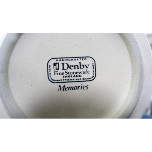 42 - Collection of Denby 'Memories' pattern table and dinnerwares etc.