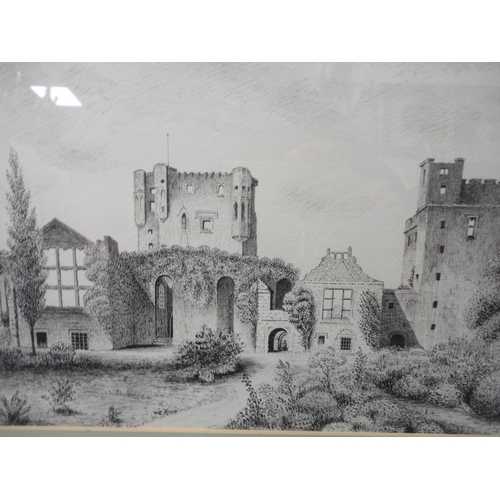 68 - Group of prints to include castle scenes and others.  (4)