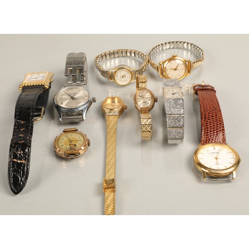 64 - Nine assorted wristwatches