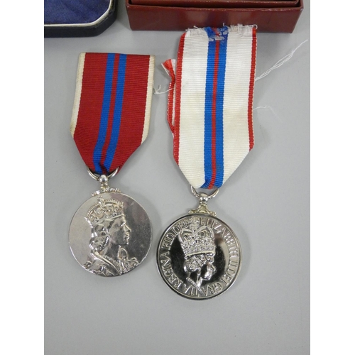 314 - Elizabeth II medal group to include a Civil Defence Long Service Medal (British Variant), 2012 ... 