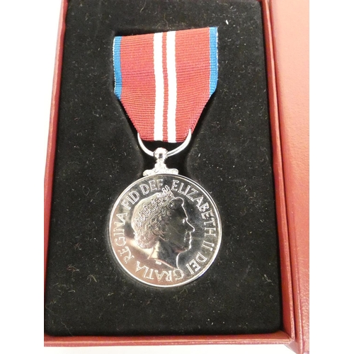 314 - Elizabeth II medal group to include a Civil Defence Long Service Medal (British Variant), 2012 ... 