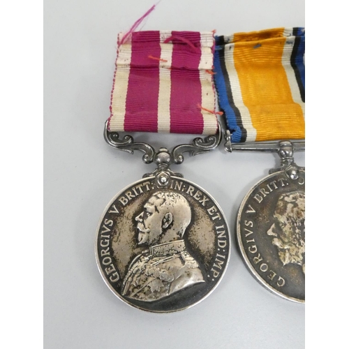 316 - British Army medal group comprising of a Meritorious Service Medal, G.V.R., 1st issue awarded to 396... 