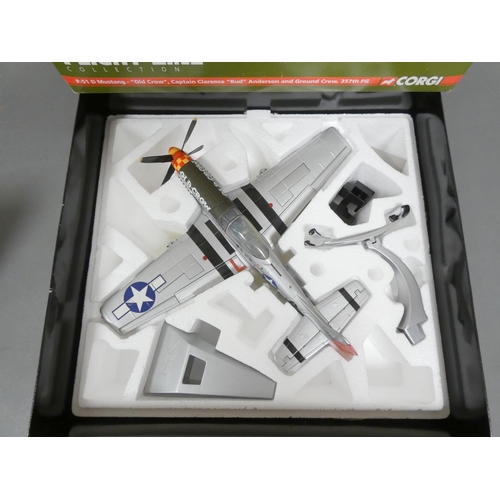 97 - Corgi Aviation Archive. Limited edition 1:32 scale Flight Line Collection P-51D Mustang ''Old Crow''... 