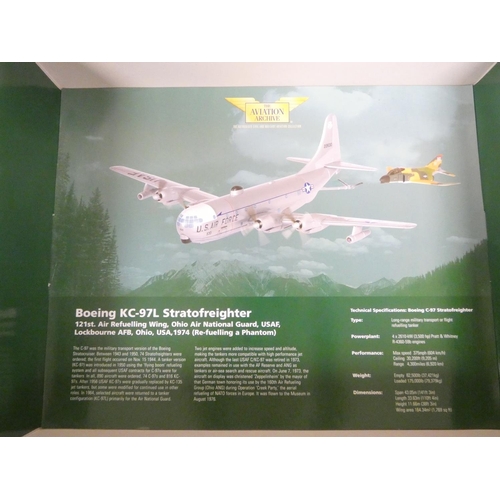 98 - Corgi Aviation Archive. Two limited edition 1:144 scale boxed aeroplane sets to include a US Modern ... 