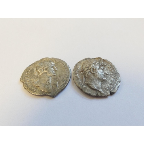 233 - Roman Imperial Coinage. Two silver Hadrian Denarii comprising of an example depicting Pudicitia veil... 