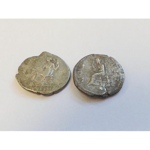 233 - Roman Imperial Coinage. Two silver Hadrian Denarii comprising of an example depicting Pudicitia veil... 