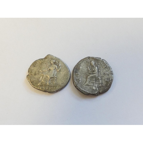 233 - Roman Imperial Coinage. Two silver Hadrian Denarii comprising of an example depicting Pudicitia veil... 