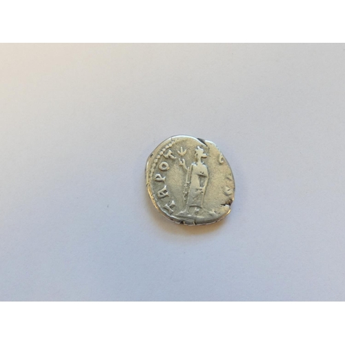 234 - Roman Imperial Coinage. Aelius AR Denarius Obv AELIVS CAESAR around bare-headed bust, Rev/ TR POT CO... 