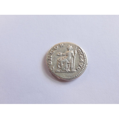 237 - Roman Imperial Coinage. Sabina AR Denarius Obv SABINA HADRIANA AVGVSTA HADRIANI AVG P P diademed and... 