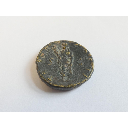 242 - Roman Imperial Coinage. Scarce Aelius Caesar (Hadrian, 117-138), Sestertius,Rome, AD 137, AE, OBV / ... 