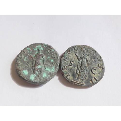 243 - Roman Imperial Coinage. Issues of Aelius Caesar (AD117-138) comprising of an AS depicting Spes advan... 