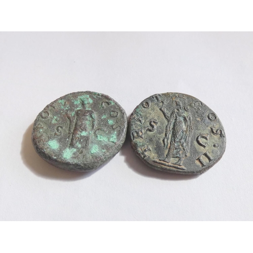 243 - Roman Imperial Coinage. Issues of Aelius Caesar (AD117-138) comprising of an AS depicting Spes advan... 