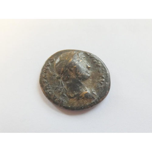 246 - Roman Imperial Coinage. Coin group comprising of a Quadrantius of Hadrian depicting an eagle facing ... 