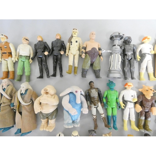 173 - Star Wars. Collection of original trilogy first release 4'' L.F.L figures to include Emperor Palpati... 