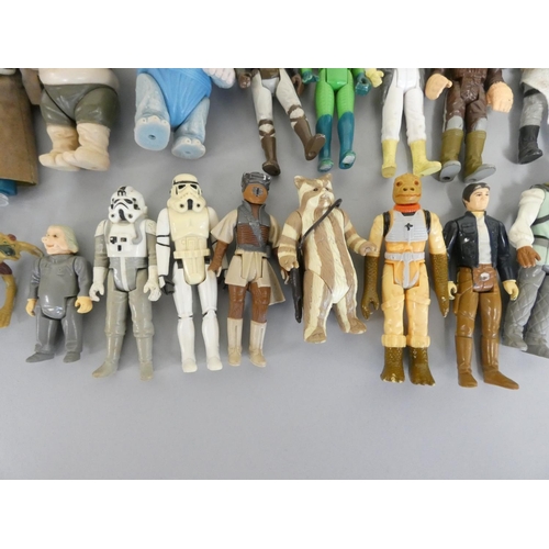 173 - Star Wars. Collection of original trilogy first release 4'' L.F.L figures to include Emperor Palpati... 