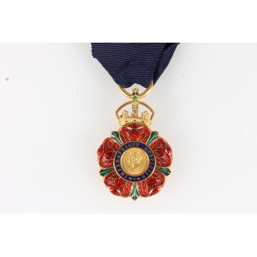 1483 - The Most Eminent Order of the Indian Empire companions badge CIE in Garrard and Co of London fitted ... 