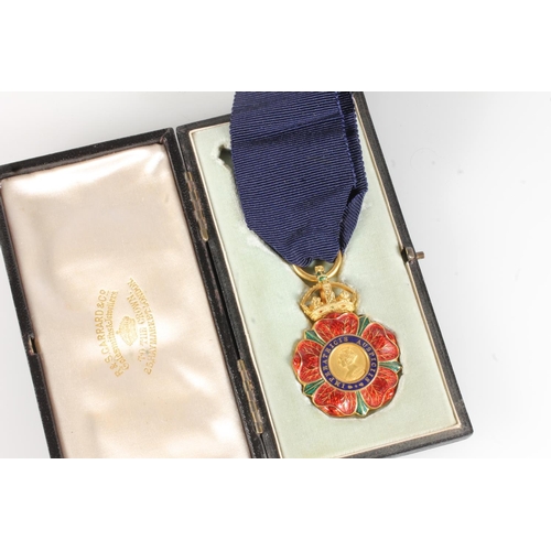 1483 - The Most Eminent Order of the Indian Empire companions badge CIE in Garrard and Co of London fitted ... 