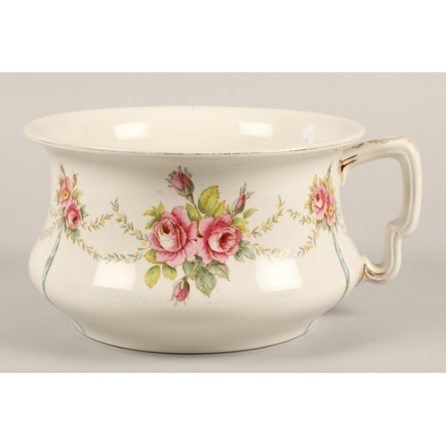 561 - Clayton floral chamber pot