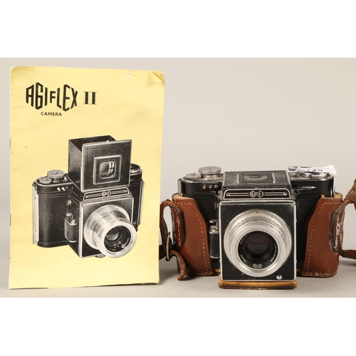 125 - Agiflex II medium format camera with instruction manual