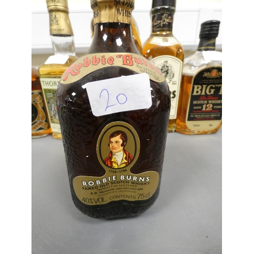 20 - Six bottles of Blended Scotch Whisky, The Black Douglas, 101 U.S. Proof, Distilled in Scotland and b... 