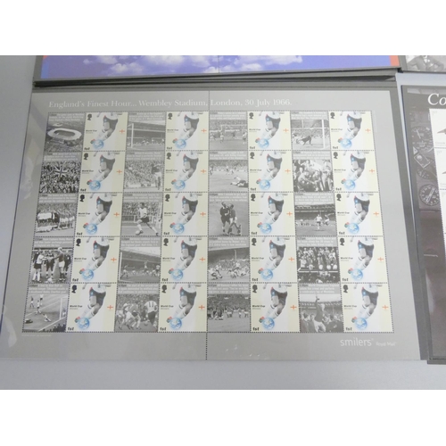 372 - Great Britain unfranked definitive postage stamp sheets comprising of 220 1st class postage stamps.