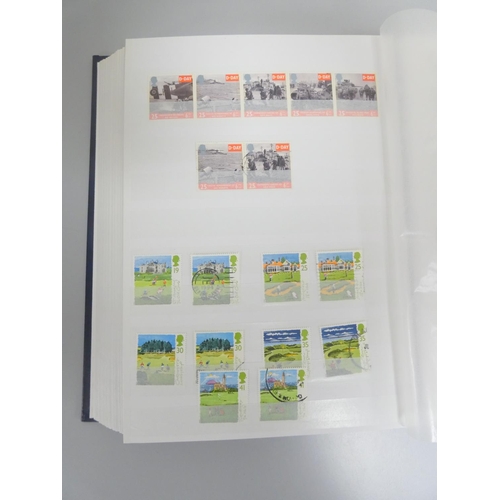 375 - Great Britain. An album of 1990s unfranked definitive postage stamps comprising of 1st class and mon... 