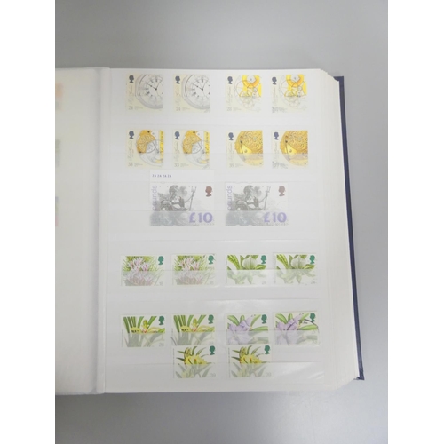 375 - Great Britain. An album of 1990s unfranked definitive postage stamps comprising of 1st class and mon... 