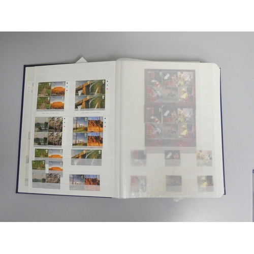 377 - Great Britain. An album of 2005-2009 unfranked definitive postage stamps comprising of over 150 1st ... 