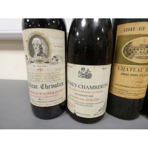 6 - Group of Bordeaux, circa 1960s and later, To include Rothschild Mouton Cadet 1964, Chateau Lynch-Bag... 