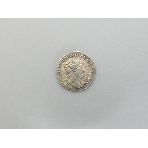 230 - Roman Imperial Coinage. Hadrian AR Denarius Obv Laureate and draped bust right, IMP CAESAR TRAIAN HA... 