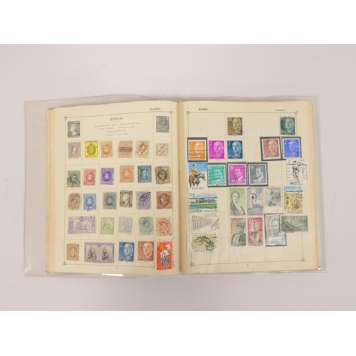 352 - Album of World and Commonwealth postage stamps to include Victorian issues from Italy, Canada and ma... 