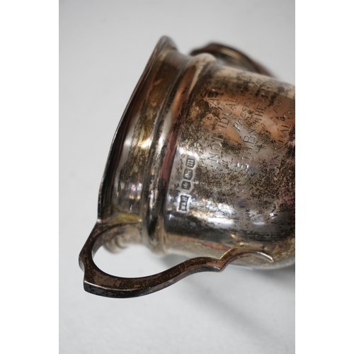 1649A - Kings Own Scottish Borderers KOSB interest, a silver prize cup engraved 'ACF INDIVIDUAL RIFLE CUP PR... 